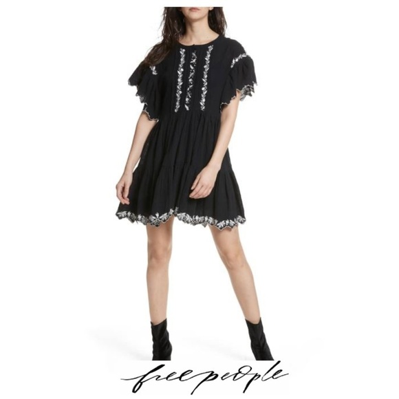 Free People Dresses & Skirts - NWT Free People Santiago Embroidered Mini Dress